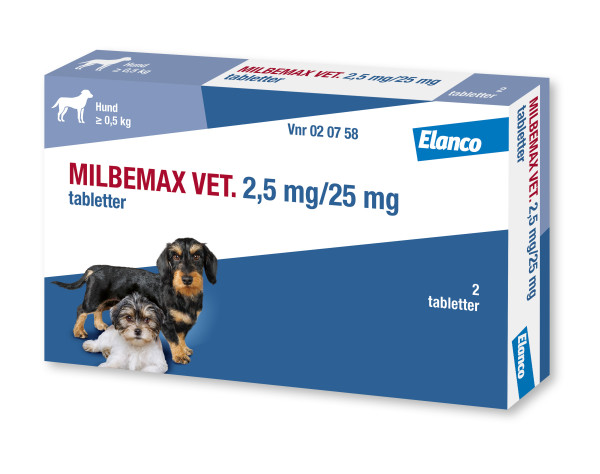 Milbemax vet. (1 - 5 kg)