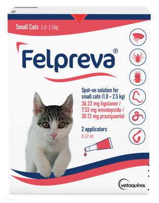 Felpreva (1 - 2,5 kg)
