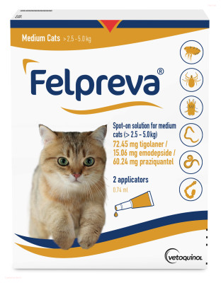 Felpreva (2,5 - 5 kg)