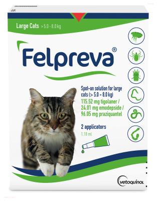 Felpreva (5 - 8 kg)