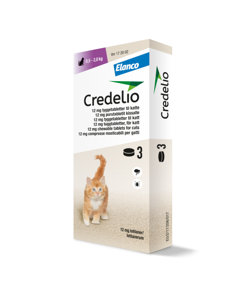 Credelio (0,5 - 2 kg)